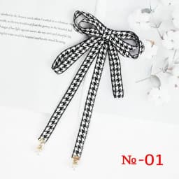 Pearl Ribbon Brooch Pin Women Bow Tie Vintage School Girl White Collar Jewelry Bowknot Shirts Necktie Candy Color Red Butterfly