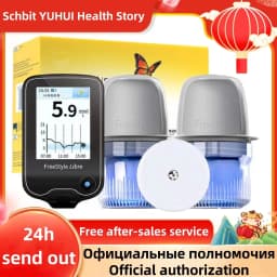 [Exp:2026-12-31]Freestyle Libre 24h Real Time Monitor Blood Glucose Meter Tester Sensor Scanner Sanguis Finger Free Sugar Test
