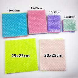 100pcs Love Heart Shaped Bubble Mailers Envelope Protective Wrap Plastic Shockproof Bag Foam Packing Bags Cushioning Bag