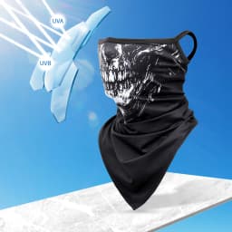 Summer Sports Bandana Breathable Face Mask Cover Outdoor Cycling Hiking Scarf Cycling Running Fishing Hunting Neck Gaiter Men