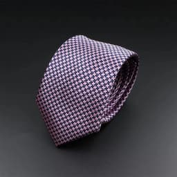 Classic Dot Geometry Men Ties Red Blue Black Jacquard 7cm Necktie  Fashion Party Wedding Business Slim Suit Shirt Accessories