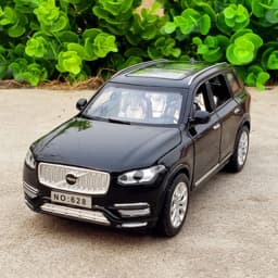 1:32 VOLVOs XC90 SUV Alloy Car Model Diecast & Toy Metal Vehicles Car Model Collection Sound and Light High Simulation Kids Gift