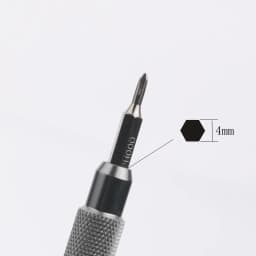 Slotted 1.0/1.5/2.0/2.5/3.0/3.5/4.0 H4×28mm Screwdriver Bits set 4mm 3/25 inch hand tools key iphone call phone Repairing