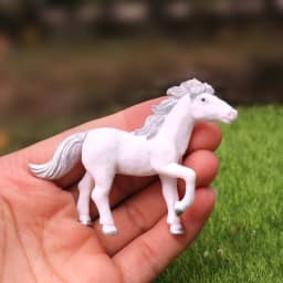 Horse Cake Decoration Horse Realistic Toy Pony Figures Walking Animal Mini Barn Toys Kids  Cowboy Birthday Party Supplie