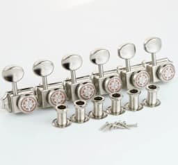GUYKER New Pattern Vintage Lock String Tuners Nut Style Electric Guitar Machine Heads Tuners For ST TL Guitar Tuning Pegs