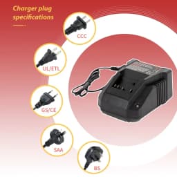 For Bosch Battery Charger AL1820CV AL1814CV Replacement Battery 18V For Bosch And Charger BAT609 BAT614 BAT618 14.4V-18V Charger