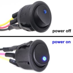 130cm Universal Car Heated Steering Wheel Cover Heater DIY Kit Pad Winter Blue Lamp Switch Hand Warmer 12V Thermal Accessories