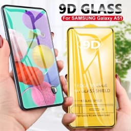 9D Tempered Glass for Samsung Galaxy A13 A53 A52 A32 A12 A50 A51 A52S A72 A54 A33 A71 A21S A73 A16 A56 M12 S10E Screen Protector
