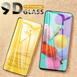 9D Tempered Glass for Samsung Galaxy A13 A53 A52 A32 A12 A50 A51 A52S A72 A54 A33 A71 A21S A73 A16 A56 M12 S10E Screen Protector