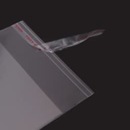 100pcs Transparent Plastic Bags For Gift Packaging Pouch Candy Cellophane T-Shirt Clothing Waterproof Storage Self Adhesive Bag