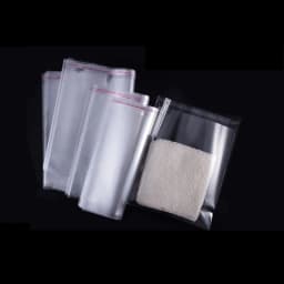 100pcs Transparent Plastic Bags For Gift Packaging Pouch Candy Cellophane T-Shirt Clothing Waterproof Storage Self Adhesive Bag