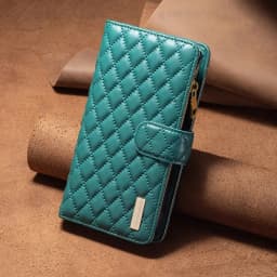 Wallet Small Fragrance Multi-card Slot Zipper Magnetic Flip Leather Case For iPhone 17 Pro Max Air 16e 16 15 Plus 14 13 12 11 XR