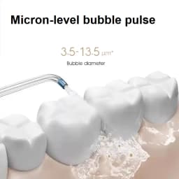Mijia Portable Water Flosser, Electric Oral Irrigator 2 MEO705, 3-Mode Household Tooth Cleaner, Micron-level Bubble USB Recharge
