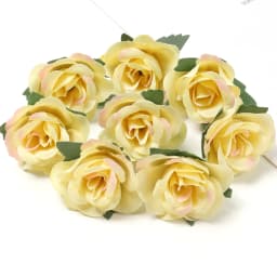 10/20/50Pcs Rose Artificial Flowers 3.5cm Fake Flowers for Home Decor Garden Wedding Decoration Wreath Garlands Gift Accessories