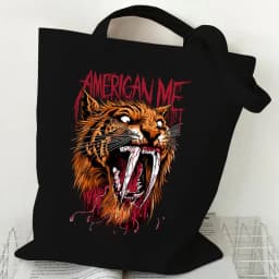 Gothic Style Shoulder Bag 2022 Vintage Shopping Tote Bags Canvas Harajuku Women's Large Capacity Handbags Casual Fashion Bags
