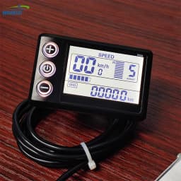 24V 36V 48V 250W 350W S866 Waterproof LCD Display Screen Panel Electric Bicycle Scooter Brushless Motor Controller Universal Kit