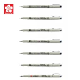 1pcs Black Ink Japan Pigma MicronPen Waterproof Hand-Drawn Design Sketch Needle Pen Fineline Pen for Comic School Art Supplies