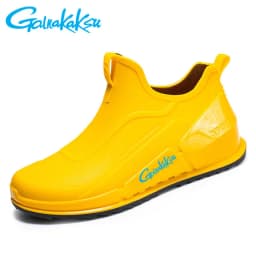 2024 Men's Fishing Water Shoes Anti-slip Rain Shoes Outdoor Waterproof Shoes Rubber Light Overshoes Boots Fishing Shoes