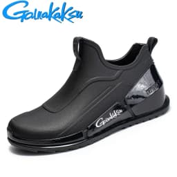 2024 Men's Fishing Water Shoes Anti-slip Rain Shoes Outdoor Waterproof Shoes Rubber Light Overshoes Boots Fishing Shoes