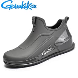 2024 Men's Fishing Water Shoes Anti-slip Rain Shoes Outdoor Waterproof Shoes Rubber Light Overshoes Boots Fishing Shoes