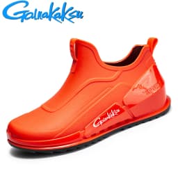 2024 Men's Fishing Water Shoes Anti-slip Rain Shoes Outdoor Waterproof Shoes Rubber Light Overshoes Boots Fishing Shoes