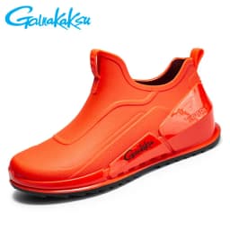 2024 Men's Fishing Water Shoes Anti-slip Rain Shoes Outdoor Waterproof Shoes Rubber Light Overshoes Boots Fishing Shoes