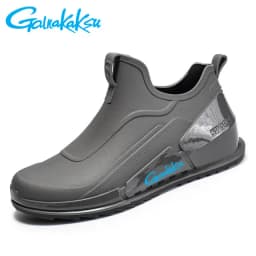 2024 Men's Fishing Water Shoes Anti-slip Rain Shoes Outdoor Waterproof Shoes Rubber Light Overshoes Boots Fishing Shoes
