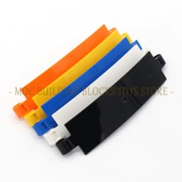 15pcs/bag MOC Bricks Parts Technology 18944 Panel Curved 3X13 Panel Surface Building Blocks Compatible All Brands