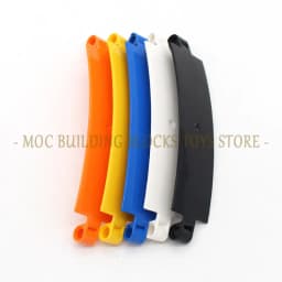 15pcs/bag MOC Bricks Parts Technology 18944 Panel Curved 3X13 Panel Surface Building Blocks Compatible All Brands