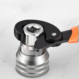 Universal Sleeve 3/8 Inch 10-19 mm Adjustable Hex Universal Socket Torque Ratchet Wrench Head Spanner Sleeve Repair Tool