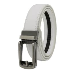 3.5cm Genuine Leather Men's Belt Alloy Automatic Buckle Two-layer Cowhide Business Casual Belt for Men Wholesale