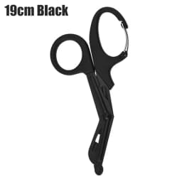 Trauma Shears Medical Scissors with Carabiner Stainless Steel Bandage Scissors for Nurses Doctors Nursing Students First Aid