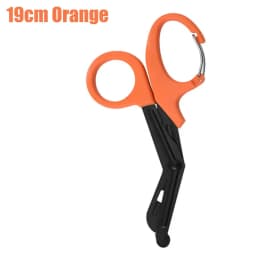 Trauma Shears Medical Scissors with Carabiner Stainless Steel Bandage Scissors for Nurses Doctors Nursing Students First Aid