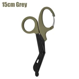 Trauma Shears Medical Scissors with Carabiner Stainless Steel Bandage Scissors for Nurses Doctors Nursing Students First Aid