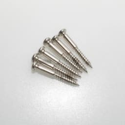 A Set of 6pcs Gutiar Tremolo Bridge Screws for PRS Style Electric Guitar 32*3.5mm Gold Chrome