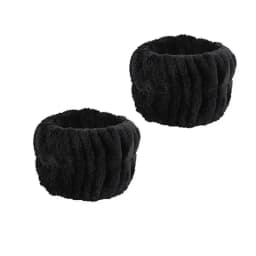 2pcs/lot Soft Wristbands For Washing The Face Women Flannel Microfiber Wrist Washband Absorbent Wrist Sweatband Girls hair band