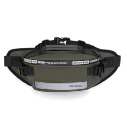 Anti-theft Male Belt Close-Fitting Waist Bags Multi-Functional Hip Bum Reflective Strip Shoulder Bag Men Nylon Fanny Chest Pack