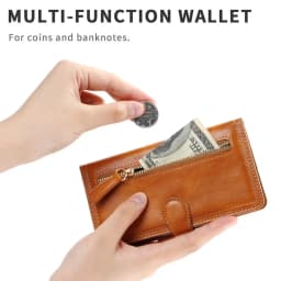 For Samsung Galaxy A53 A52 A72 A51 A71 A32 A21S A12 A52S Card Luxury Leather Zipper Flip Wallet Case For Samsung A53 5G Cover