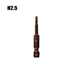 50mm Hexagon Magnetic Screwdriver Bits Set H1.5 H 2 H2.5 H3.0 H4.0 H5.0 H6.0 1/4" Hex Shank Quick Change Impact Driver
