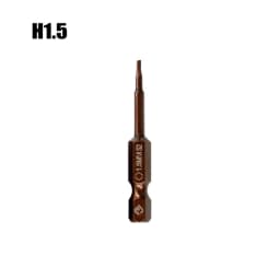50mm Hexagon Magnetic Screwdriver Bits Set H1.5 H 2 H2.5 H3.0 H4.0 H5.0 H6.0 1/4" Hex Shank Quick Change Impact Driver