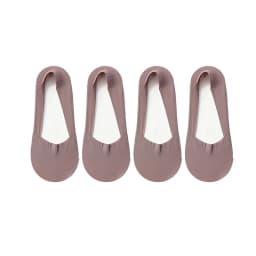 4 Pairs Women Socks High Quality Matching Casual Socks Summer Thin Cotton Bottom Non-slip Invisible Low Short Socks Breathable