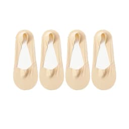 4 Pairs Women Socks High Quality Matching Casual Socks Summer Thin Cotton Bottom Non-slip Invisible Low Short Socks Breathable