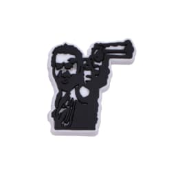 recreatioanl shoe Charms Accessories PVC Shoe man game machine Decoration clog accessories boy Kids Party unisex Gifts