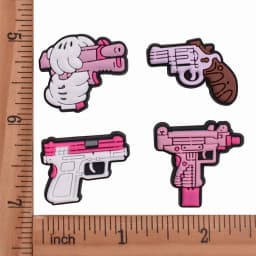 recreatioanl shoe Charms Accessories PVC Shoe man game machine Decoration clog accessories boy Kids Party unisex Gifts