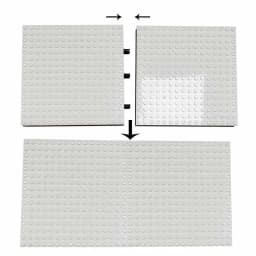 Bulk Buy White Brick 4/3 16x16 Baseplates Building Block MOC Parts Set Toys For Pixel Art Wholesale Compatible 65803 Send Pins