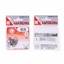 Maruto Fish Hook Stream 2323 Black High Carbon Steel Barb Sharp 1-10# Japanese Quality Fishing Gear