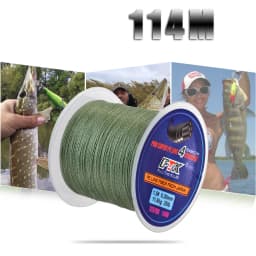 114M PE Line Fishing Wire Multifilament Braided Fishing Line 8-60LB Fishing Line Japan 4 Wire Multifilament Line Fishing Thread