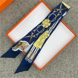 POBING Animals Print 18m/m Twill Silk Scarves Women Luxury Brand Scarf Bag Ribbons Tie Head Scarf Small Long Skinny Scarf 86*5CM