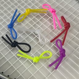 8Pcs/Lot Soft Silicone Tennis Vibration Dampeners Tennis Racket Anti Vibration Knot Squash Racquet Damper Tennis Accessories