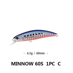 Sinking Minnow Fishing Bait 6cm 6.5g Wobbler 60s Jerkbait Sea Fishing Lure Artificial Crankbaits Fishing Bionic Decoy Bass Bait